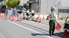 作業の速やかな進行